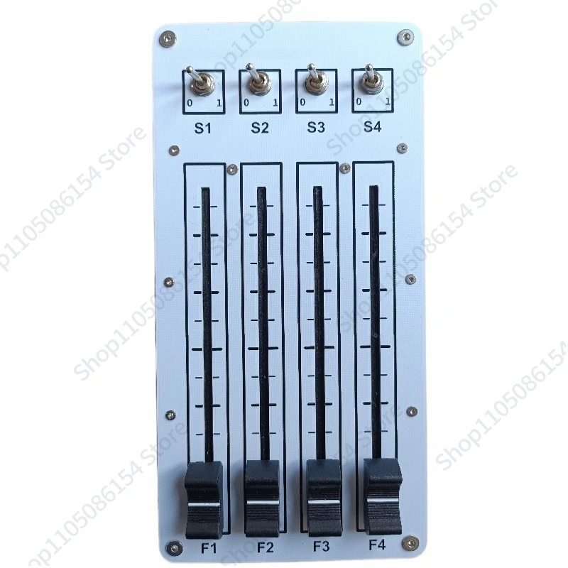 

4 Push 4 Switch 100mm Slide Fader Computer Music Host Software USB Interface MIDI CC Controller