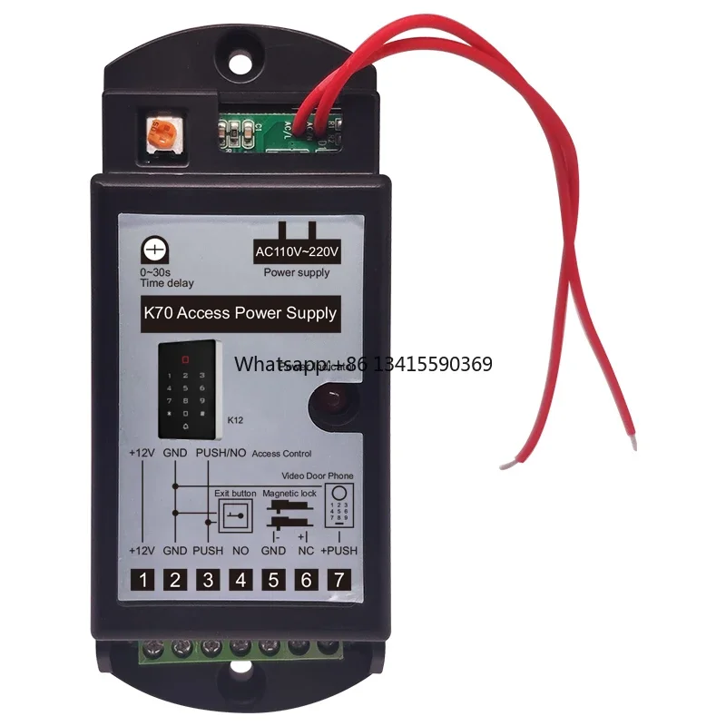 

Input AC110~240V Output 12V 3A Wide Voltage Power Supply