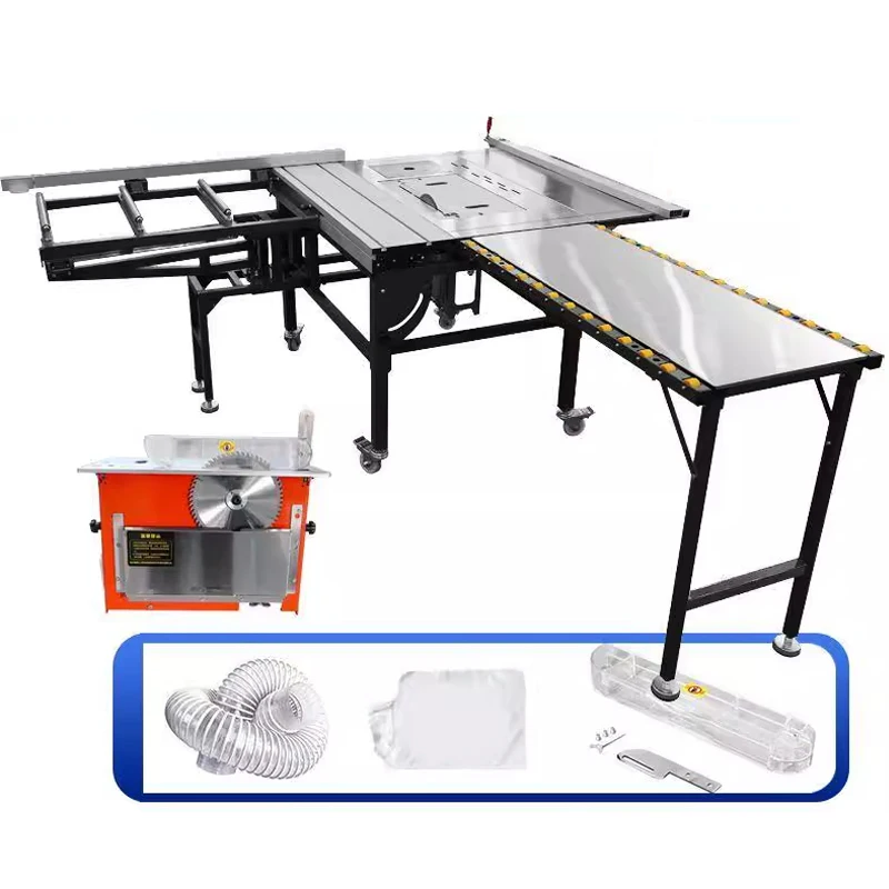 New Sliding Table Saw Woodworking Saw Table 2600W Cutting Saw All-in-one Machine Dedicated Precision Workbench Bracket