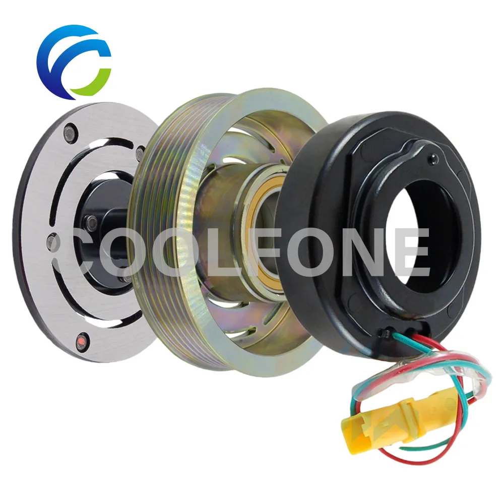 

AC A/C Cooling Compressor Clutch Pulley SD6V12 for CITROEN C3 C4 C5 C6 PEUGEOT 206+ 207 208 308 508 6453Z9 6453AQ 1608881380