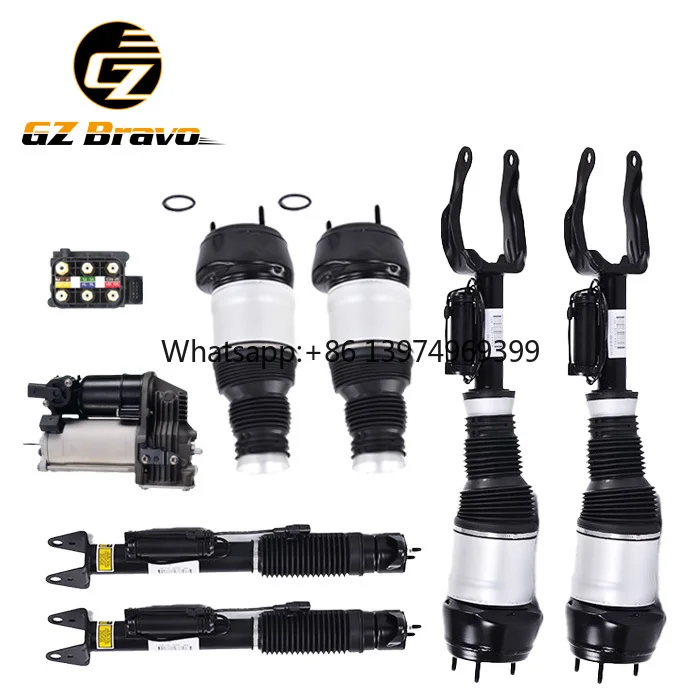 Front Right Shock Absorber for Mercedes W166 GL-Class Air Suspension Shock Strut With ADS A1663205266 A1663205466 A1663207013