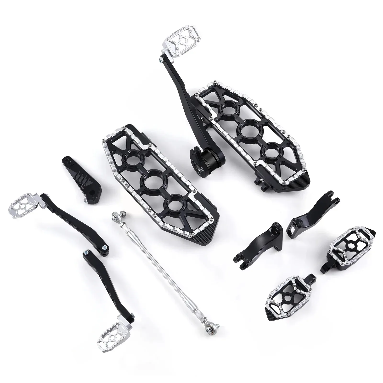 

MX Style Floorboards Kit with Brake Arm and Heel Toe Shifter System for Touring Models 2014-2025