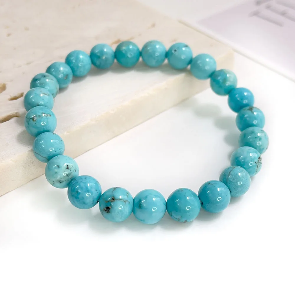 Natuursteen Kralen Armband Voor Vrouwen Mannen Agaat Crystal Kwarts Aquamarines Jades Sieraden Agaten Elastische Armband Armbanden 6 8Mm