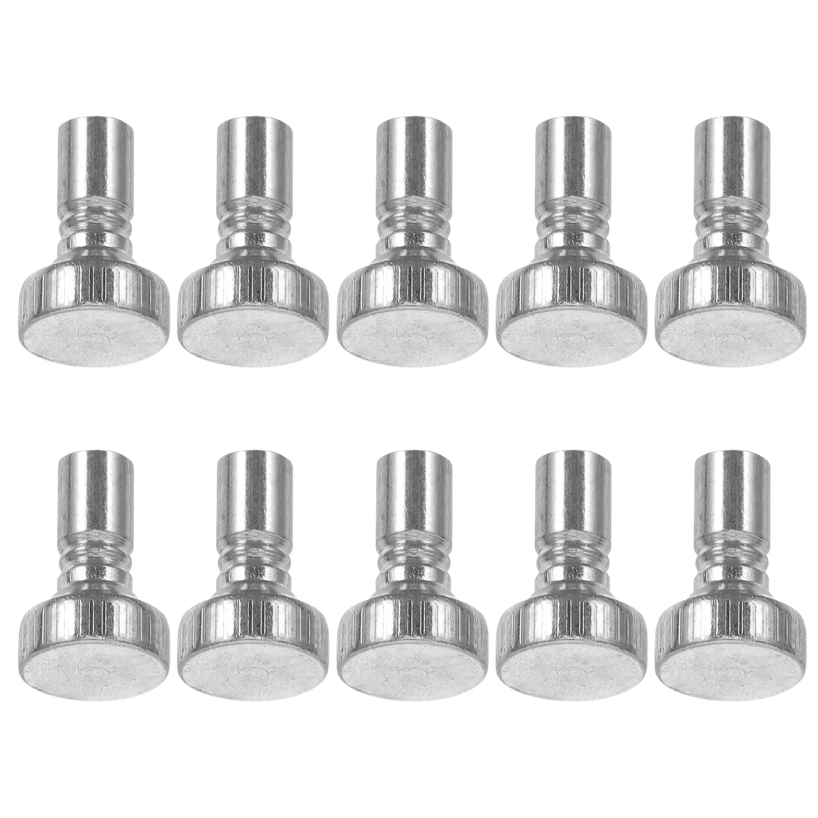 

10pcs Lamp Turn Switch Knobs Light Socket Knob Replacement Metal Decorative Lamp Parts For Home Office Lighting Fixtures