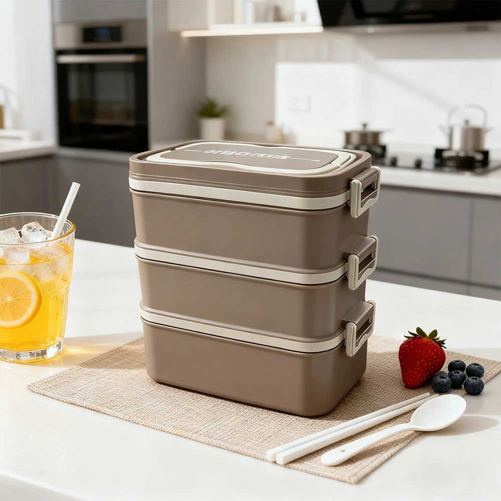 

Штабелируемый ланч-бокс емкостью 2000 мл, сейф для микроволновой печи, оснащен столовыми приборами, подходит для студентов и взрослых, кемпинга, работы, улицы.