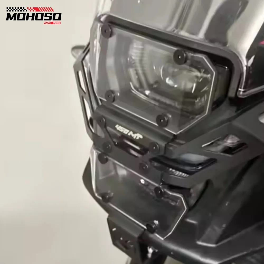 FOR CFMOTO 450MT 450 MT 450-MT 2024-2025-2026 Motorcycle Headlight Grille Guard Cover Protection Lamp Protector Grill Cover Set