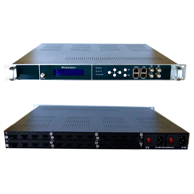 Multi-channel H.264 Encoder With up to 24 Channels HD Input to DVBC T/ATSC/ISDB-T/Tb 8/16RF Output Modulator