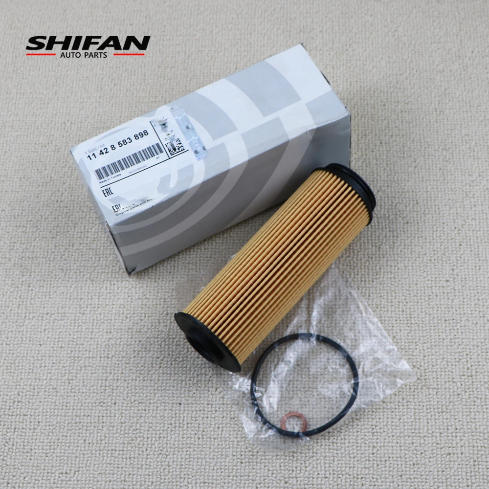 11428583898 Engine Oil Filter For BMW 1 2 3 4 75 Series F20 F21 F23 F22 F30 F34 F31 F32 F36 G11 G12  11428583898