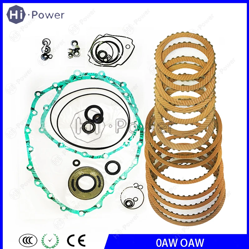 0AW OAW Auto Transmission Overhaul Kit Friction Plate Rebuild Kit For VW AUDI OAW Gearbox Oil Seal Disc Repair Kit