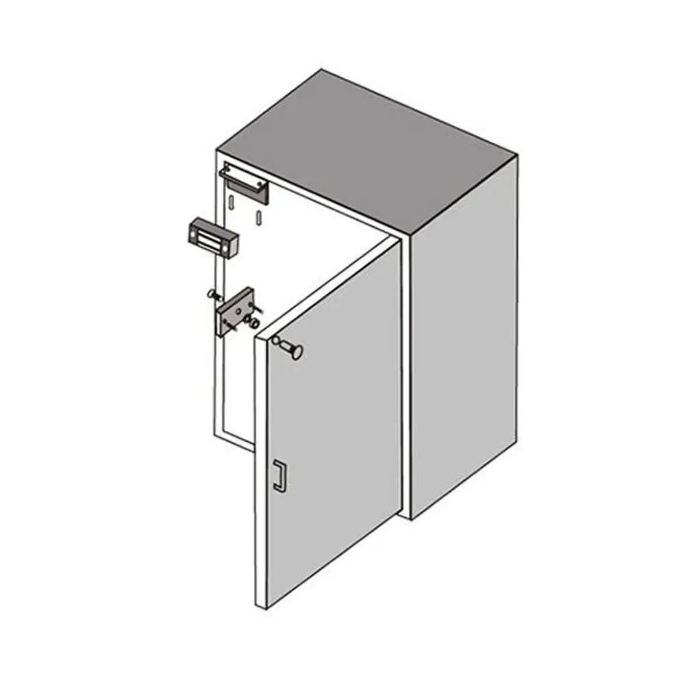 Door Access Magnetic Lock 60kg 12V Electronic Door Locks 100lbs Holding Force