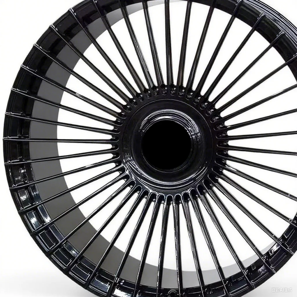 18-24 Inch Black Multi-spoke Custom Forged Wheels for Mercedes-         SUV 5X112 Alloy Wheels 6061-T6