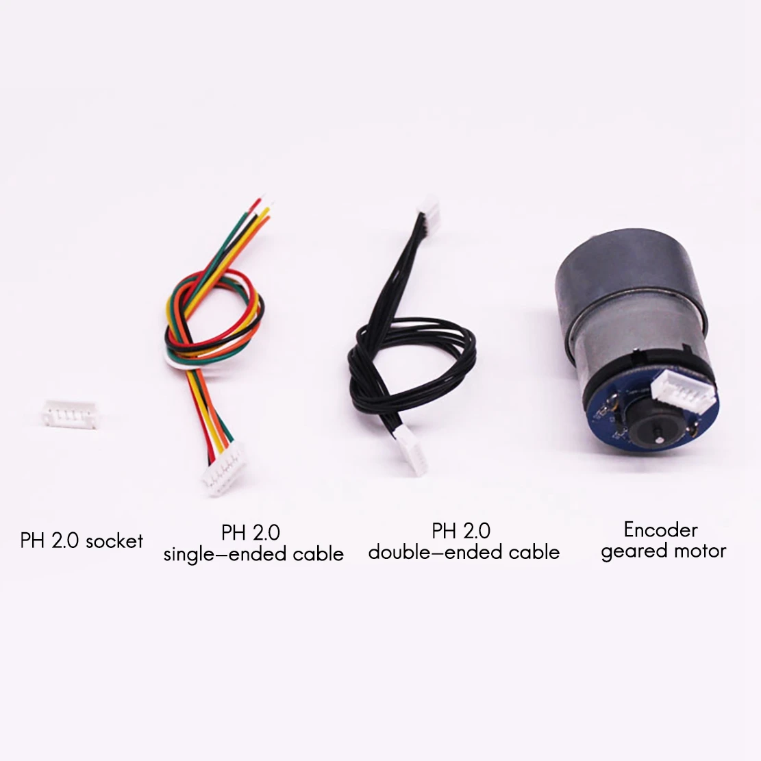 

【Hot Cake】520 Encoder Geared Motor AB Dual-Phase DC Encoder Speed Measurement