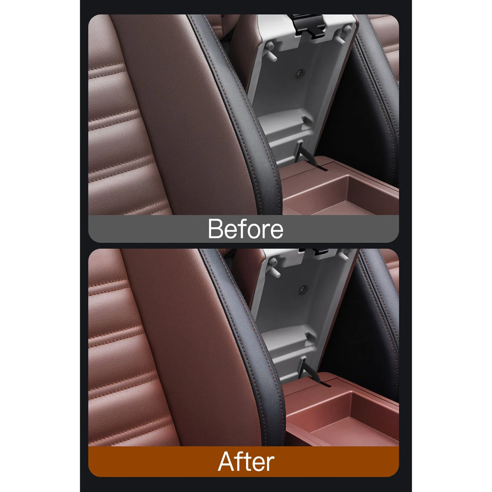 80pcs/bag Car Interior Cleaning Wipes Multi-function Car Dashboard Seat Leather Nursing Brightening Wipes Car Wash Care - view 5