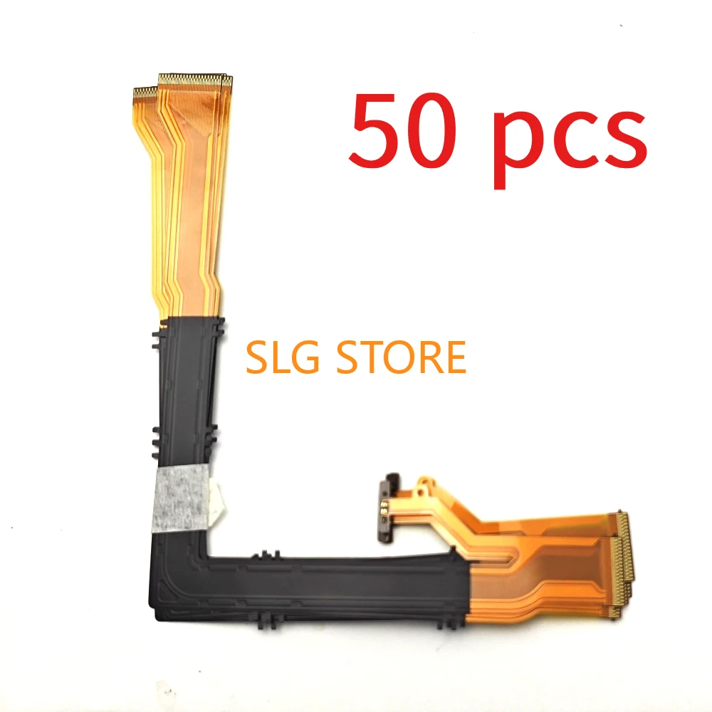 50 Pcs Shaft rotating LCD Flex Cable For CASIO Exilim EX-ZR3500 EX-ZR2000 ZR2000 ZR3500 ZR5000 Digital Camera Repair Part