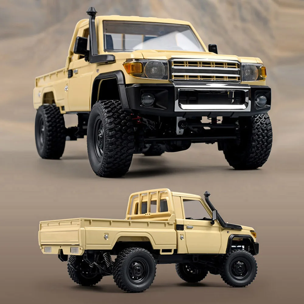 1:12 MN نموذج MN82 RC سيارة 2.4G RTR الإصدار 4WD 280 المحرك النسبي على الطرق الوعرة التحكم عن بعد الزاحف لعب للأولاد الهدايا
