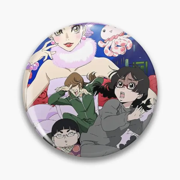 Broche de botón suave de medusa de princesa, Pin de solapa divertido, sombrero de regalo para mujer, insignia bonita de moda, Collar de amante de Metal de dibujos animados, ropa