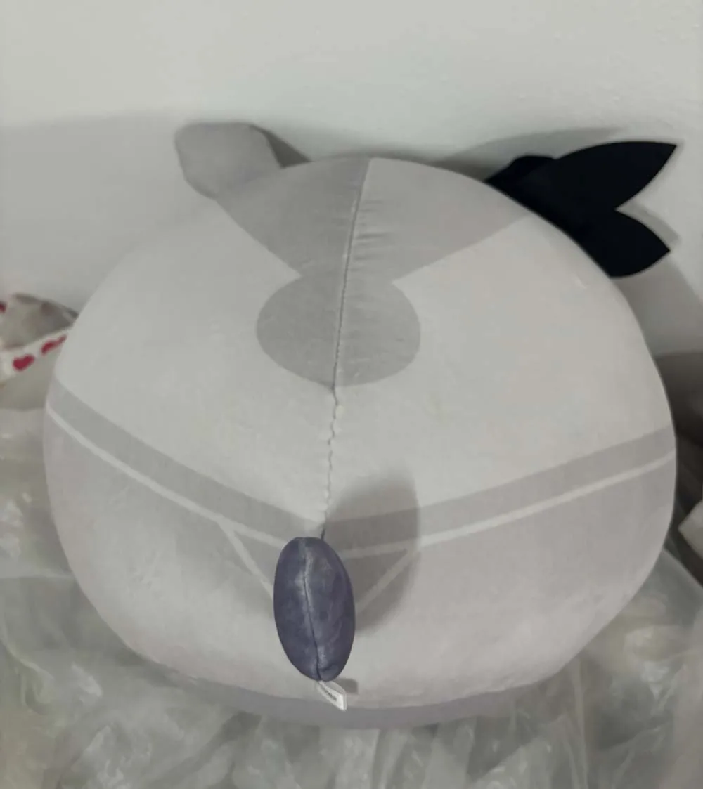 Mignon japon Anime Hololive Vestia Zeta anniversaire doux Bazo grande peluche peluche oreiller en peluche coussin poupée jouet 33*25 cm enfants cadeaux