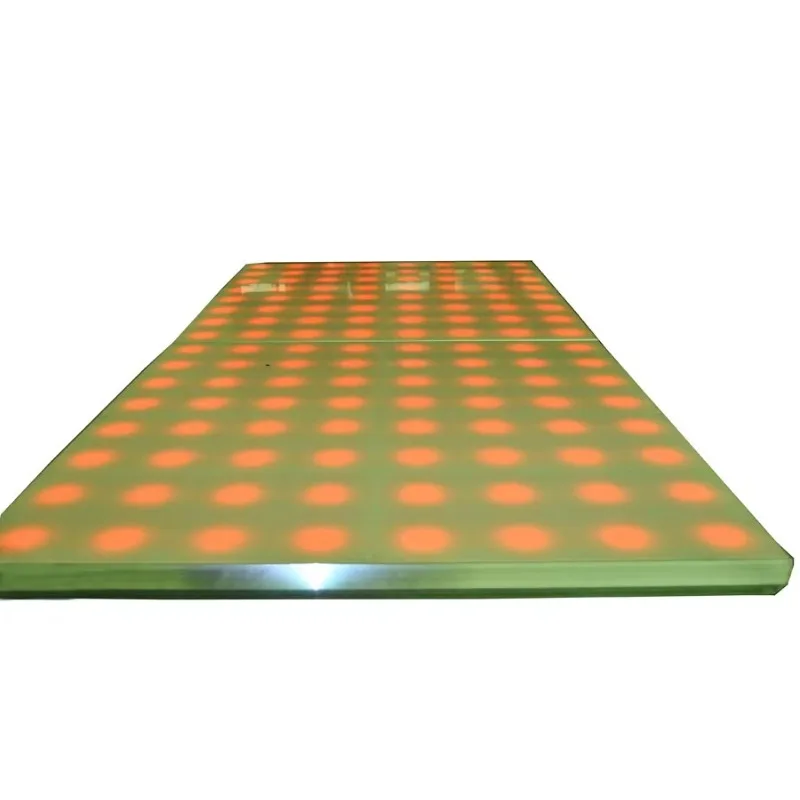 Hot Newset Super Slim 1m*1m Led Digital Dance Floor for Show view 3