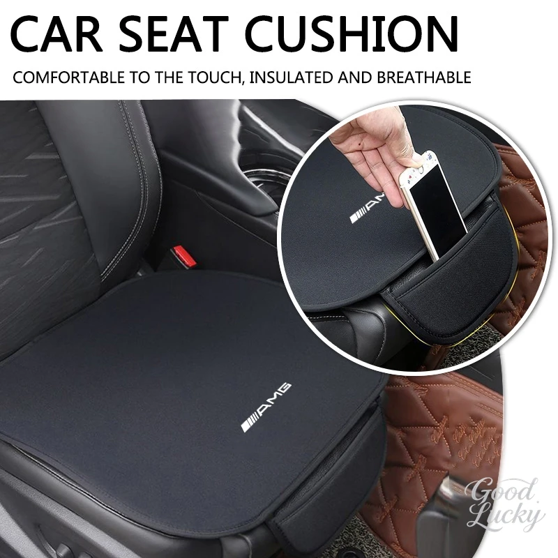 

Car Seat Cushion Non-Slip Seat Protector Pad Interior Accessories For Mercedes Benz C180 C200 C260 C300 W108 W124 W126 ZD-BENZ