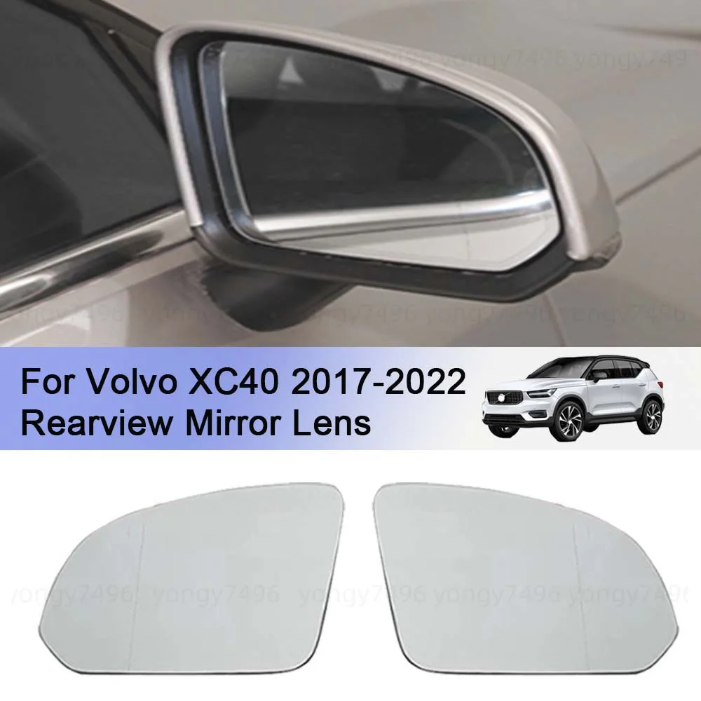 

Car Wide Angle Rearview Mirror Lens For Volvo XC40 2017 2018 2019 2020 2021 2022 Car Rearview Accessories With Auxiliary Funds
