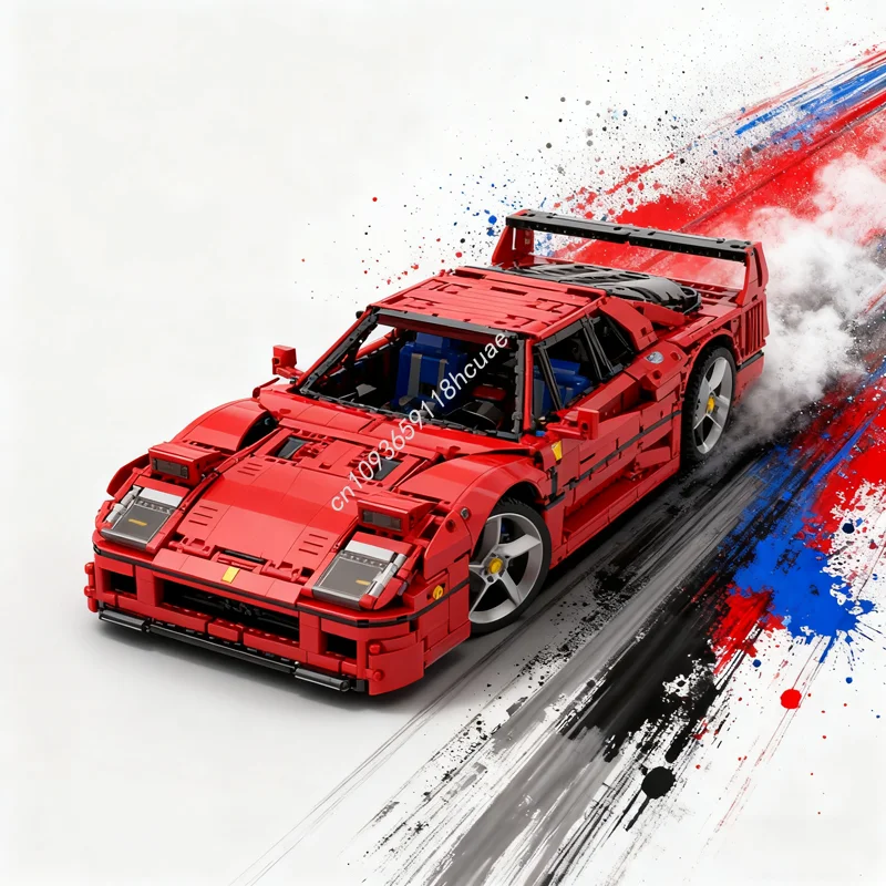 

3603pcs MOC Ferrariesd 1 8 Alternate Build Model Building Christmas Gifts Blocks Assemble DIY Idea Toys Brick Kids Birthday