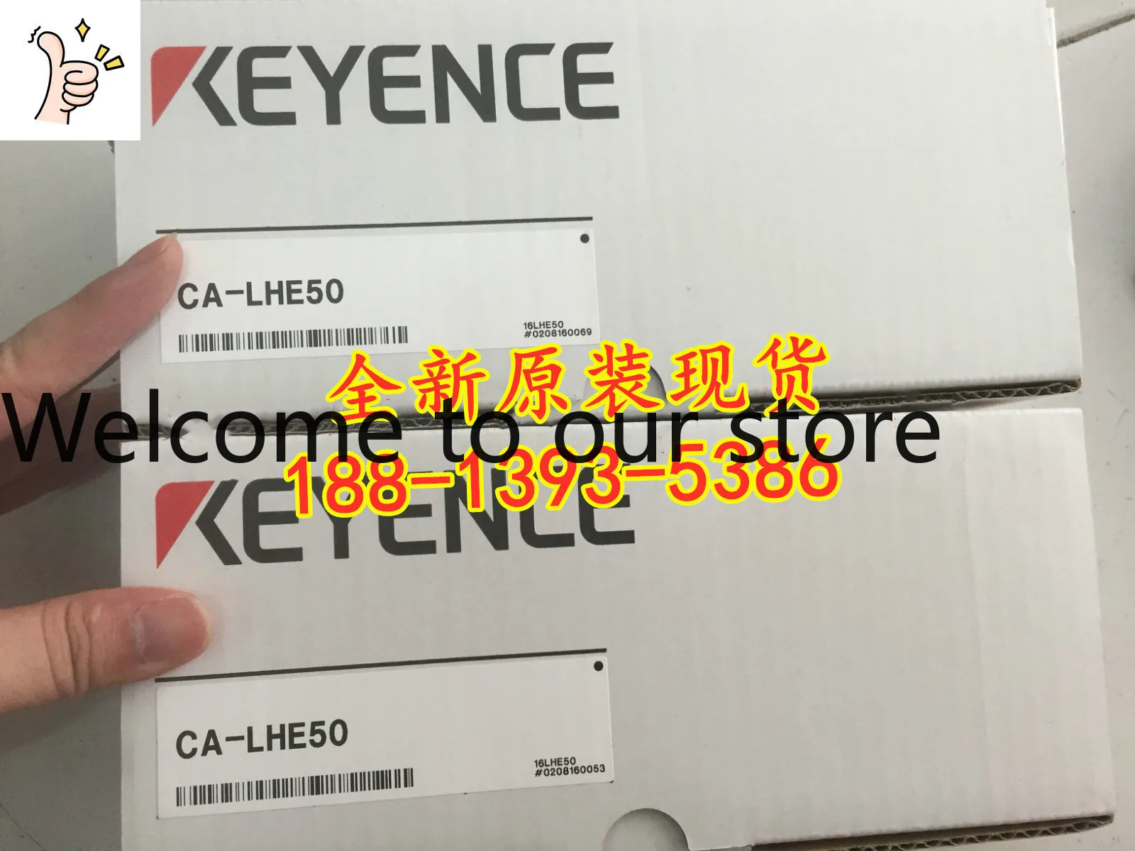 2026 CA-LHE50 Brand New Original And Genuine KEYENCE Ultra-high Resolution Industrial Lens, Price Negotiation