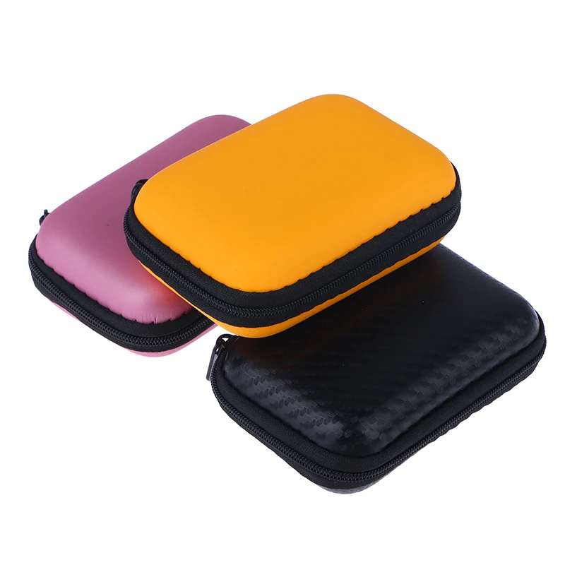 Mini Camera Case Bag Multi-functional Earphone Bag Video Waterproof Digital Portable Hard Bag EVA Storage Box Storage Bag 1Pc