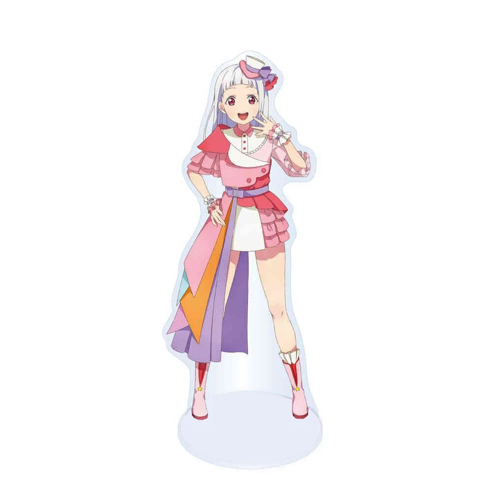 Hot Fans Gifts Charm Anime Love Live! Superstar Q Edition Cute Acrylic Stand About 15cm  HD Figurel Shibuya Kanon Tang Series