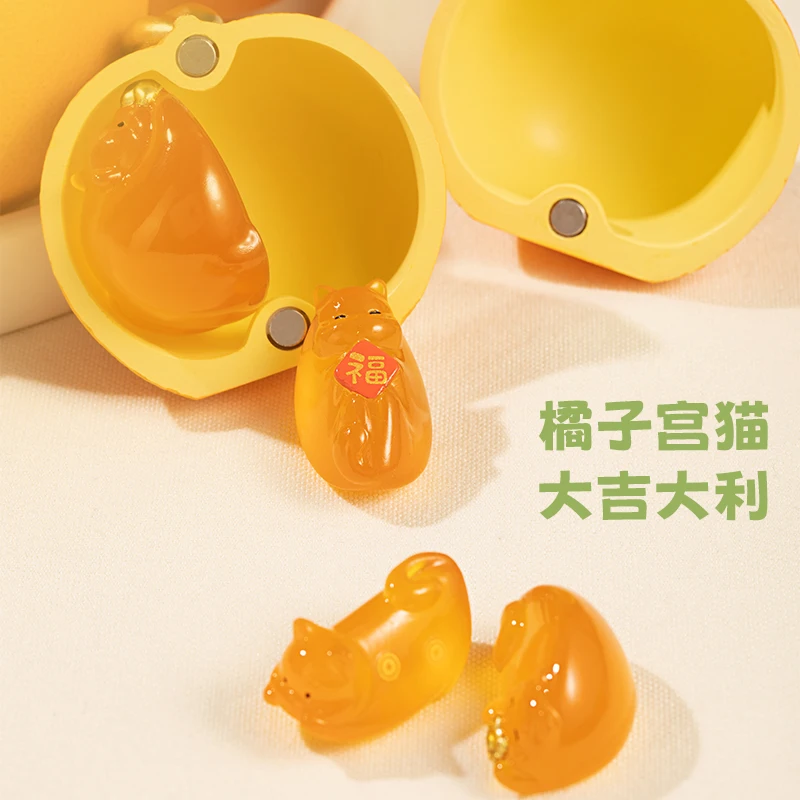 تماثيل جيجو الثقافية والإبداعية لمتحف القصر والبرتقال والتفاح والرمان والبرسيمون