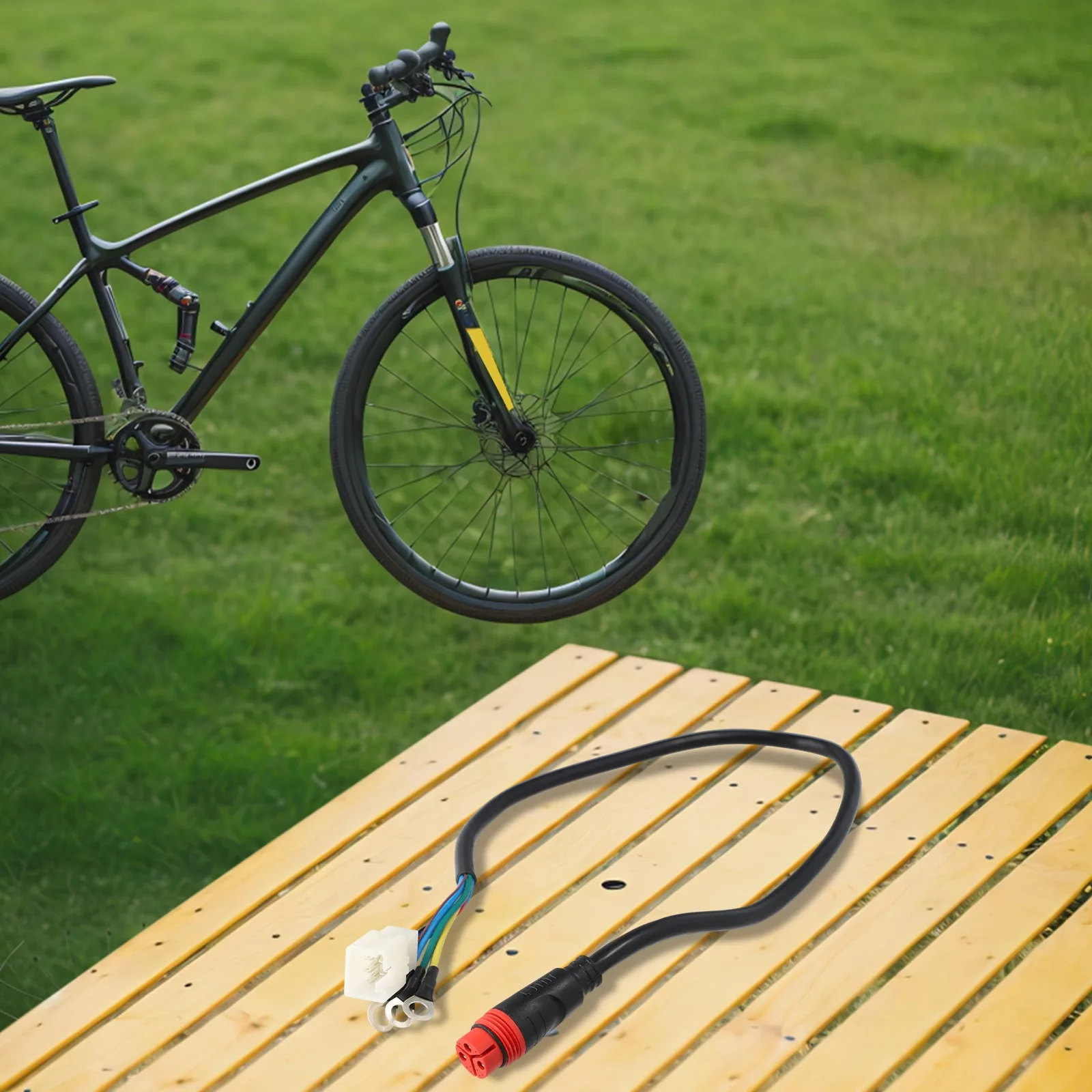 

1000W Motor Cable 11 Pin Conversion Cable E-Bike Repair 68cm Length Cable Motor Connection Cable Accessory Color Black