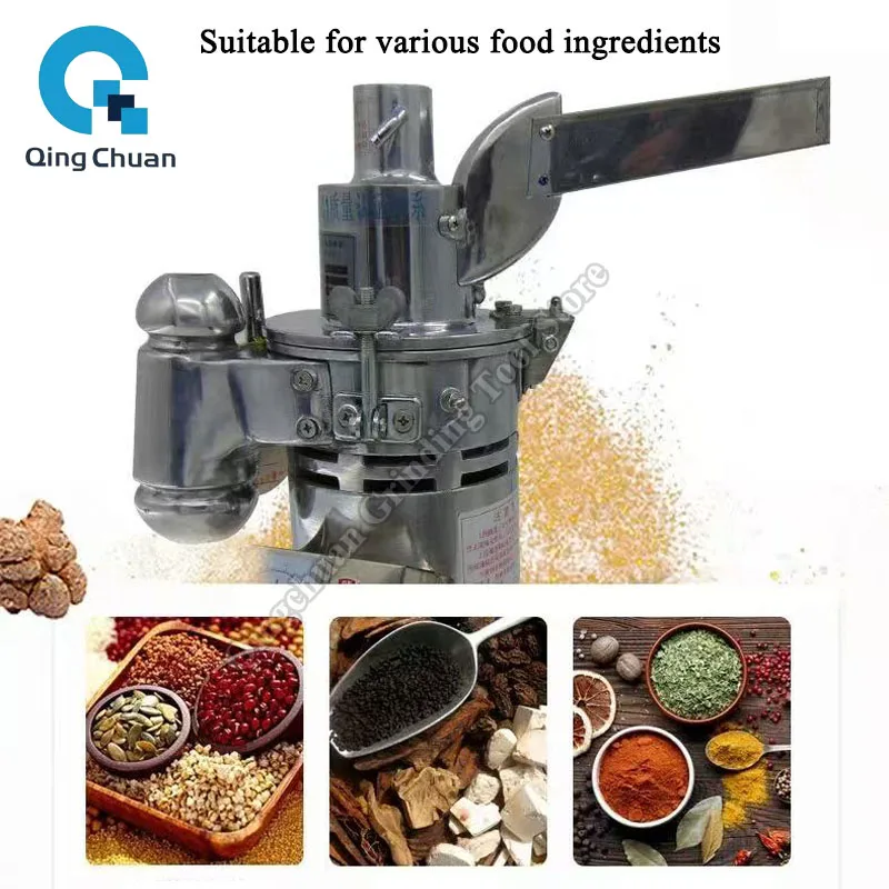 Crusher Flow type Particle Grinding Machine High Speed Multi Functional Powder Grinding Machine