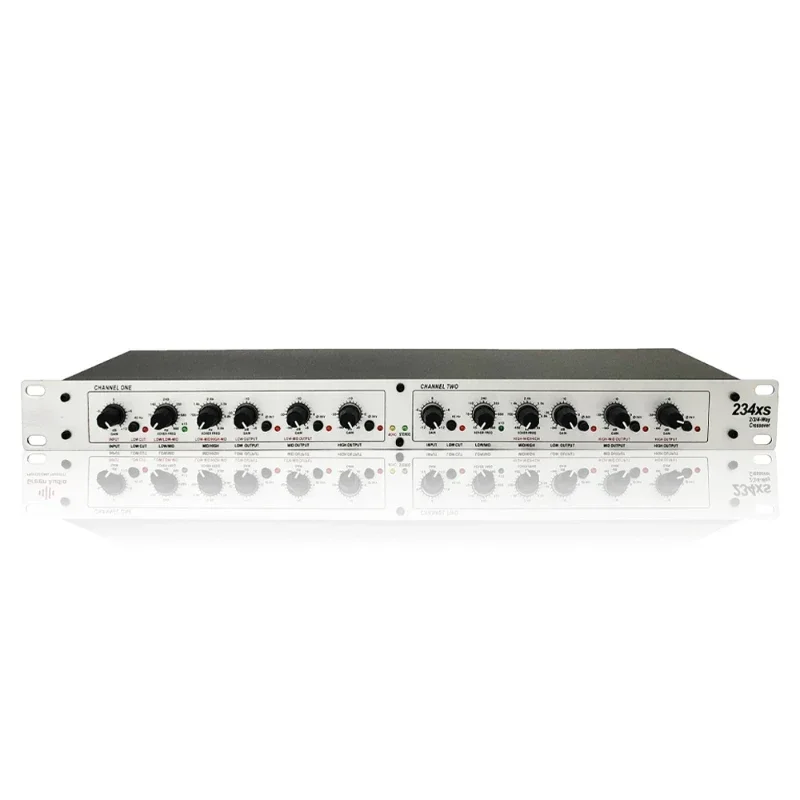 Professional audio equalizer Three-way DJ equipment power amplifier with XLR Connectors