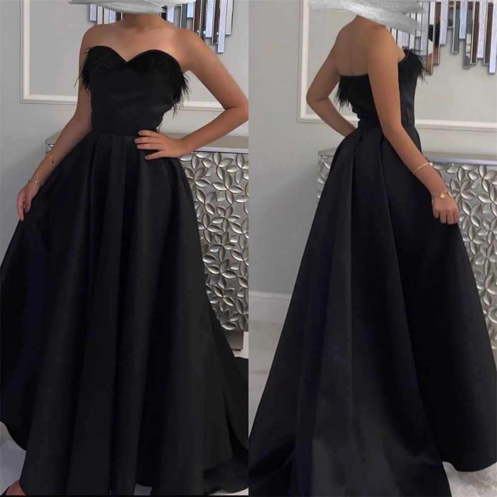 

Customized Exquisite Strapless Ball Gown Cocktail Fold Draped S Occasion Evening vestidos de graduación 프롬드레스