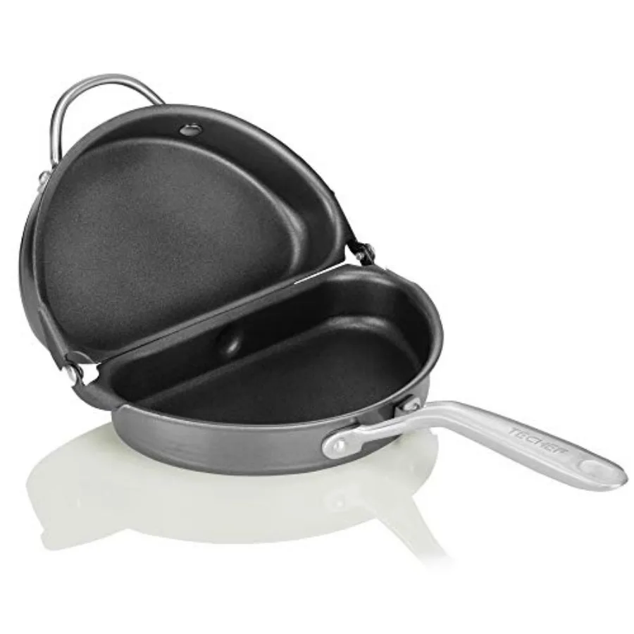 

Frittata and Omelette Pan, Nonstick Double Sided Folding Egg Pan, Made in Korea PFOA Free