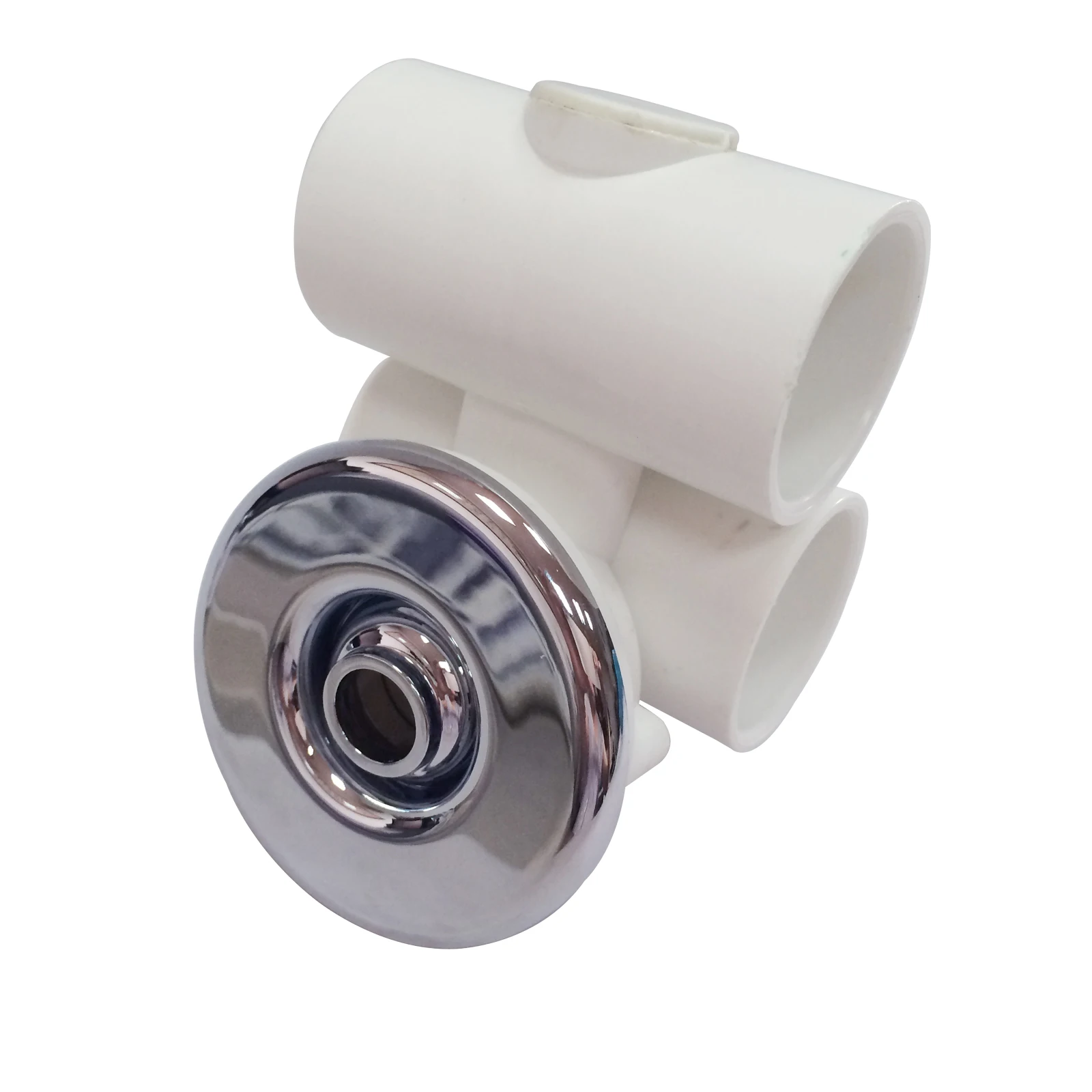 Bañera de Hidromasaje Independiente 4453D con Chorros de Spa, Desagüe Cromado de Plástico de 32*32mm para Baño