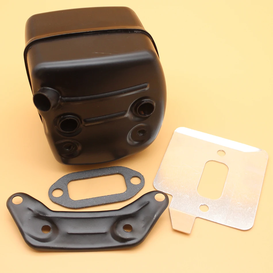 Support de silencieux d'échappement, Kit de bloc silencieux pour Husqvarna 362 365 371 372 385 390 Jonsered 2165 2171 tronçonneuse