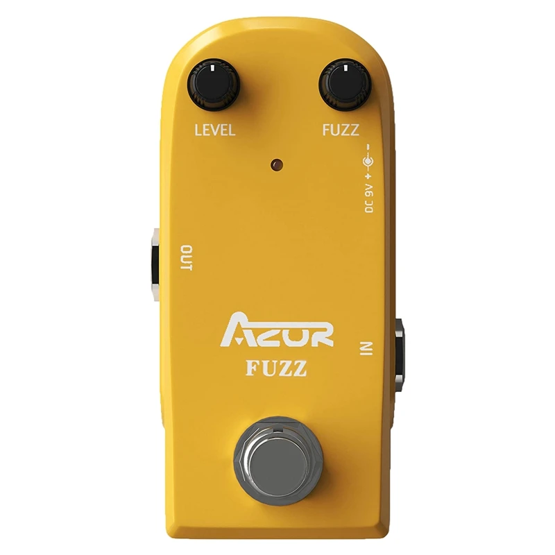 AZOR AP-310 Fuzz Guitar Effect Pedal Mini Pedal Vintage Fuzz Pedal Effects Guitar Accessories