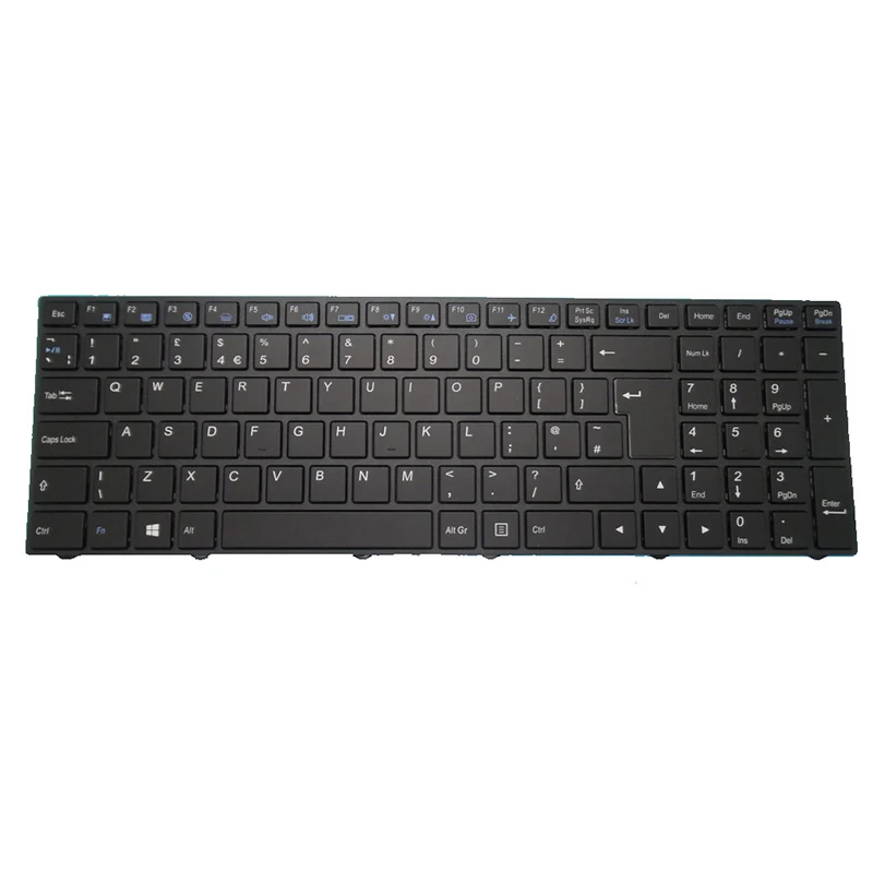 

Laptop Keyboard For Medion Erazer P6605 MD61175 MD61571 MD61174 MD61232 MD61570 MD61490 France FR/UK/US Black With Frame