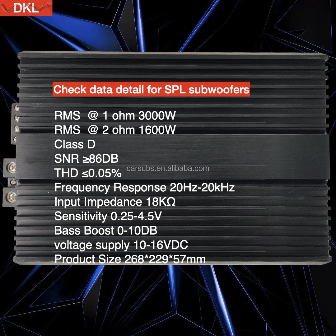 Fullrange Car Subwoofer Amplif - Car Subwoofer Amplifier 3000W Rms review and price