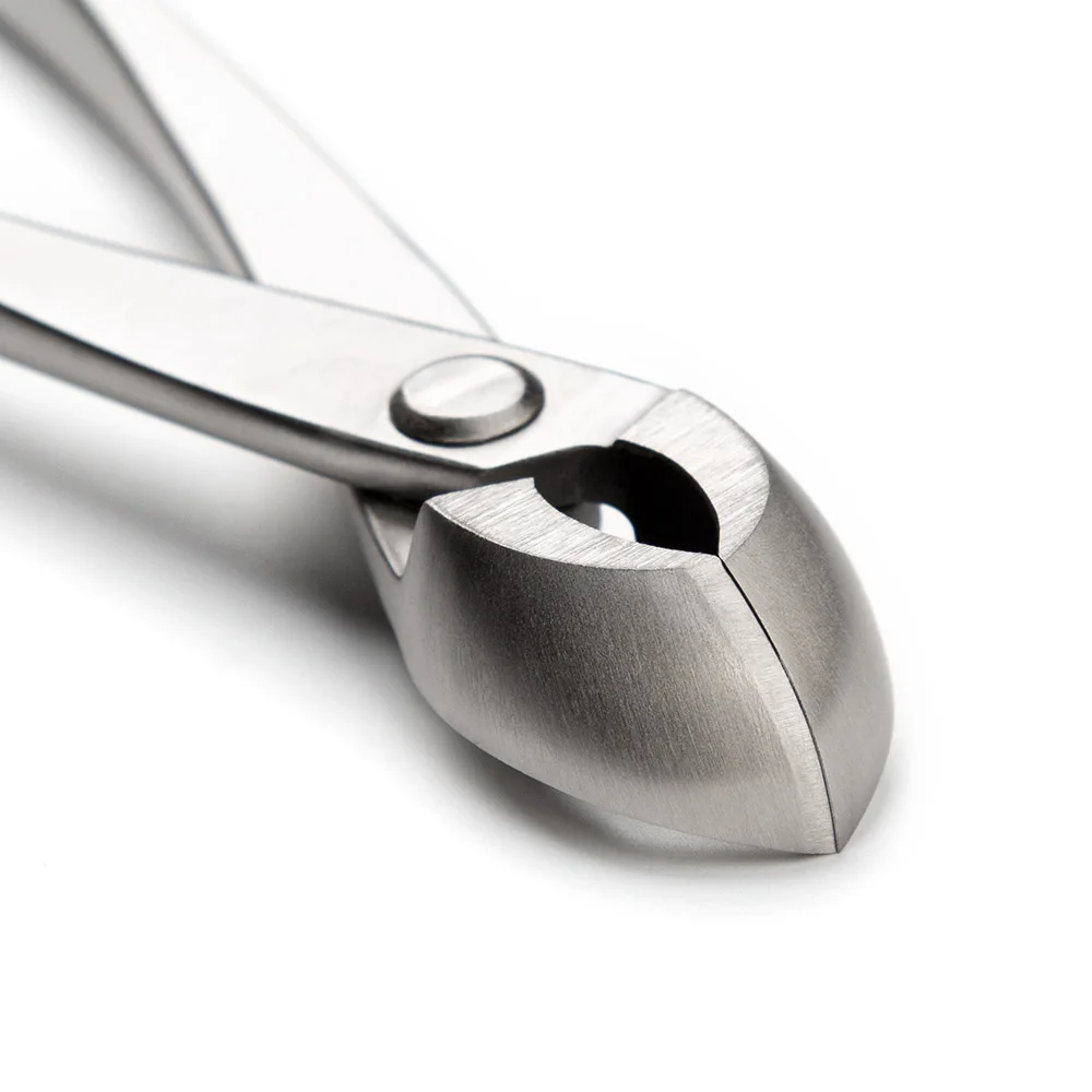 professional grade bonsai tools round edge cutter mixed function of round & straight edge made by 4Cr13MoV Alloy Steel