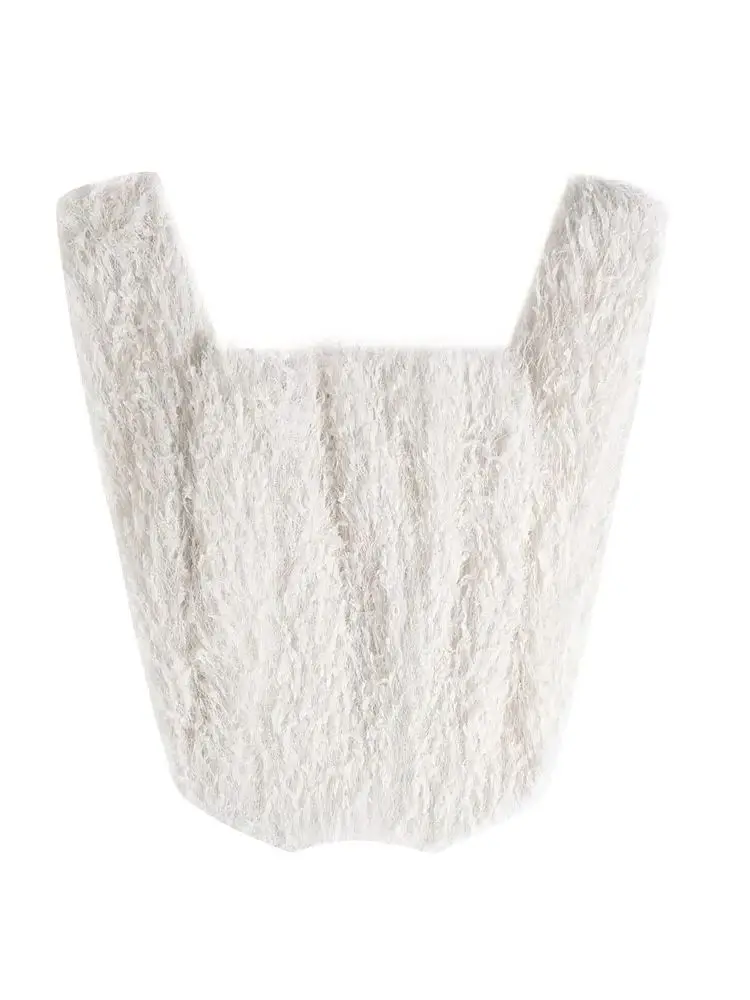 

HH Women Fashion Solid O-Neck Long Sleeve Natural Imitation Fur Coat Female Winter Warm Loose Outwear Casual Pockets Jacket