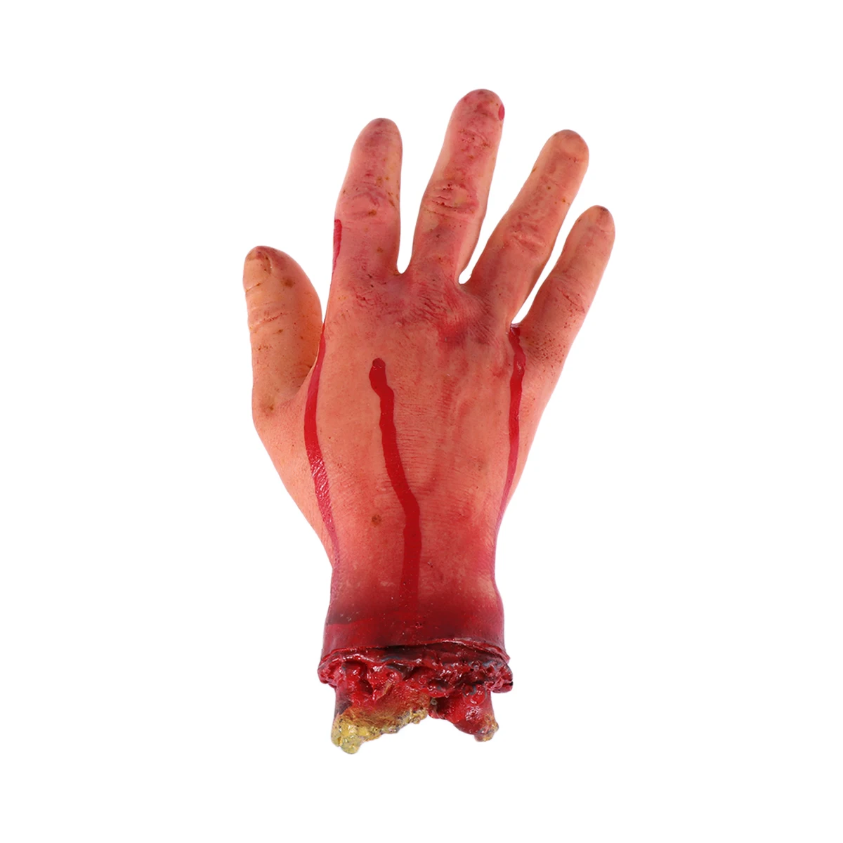 20x12cm Children Broken Hand Blood Horror Halloween Broken Hand Severed Bloody Limbs Novelty Dead Broken Hand Gadgets