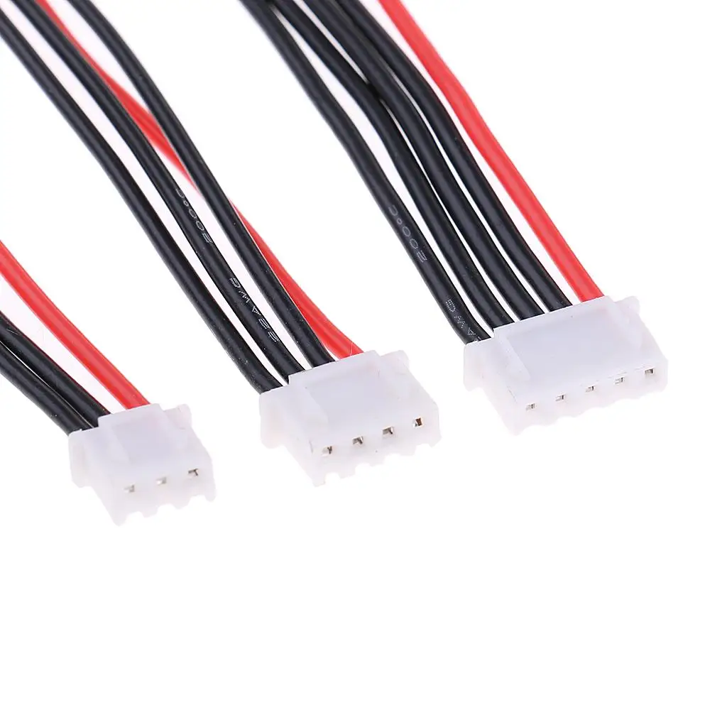 10 cm Jst-xh 2S/3S/4S/5S/6S Extensión de batería macho/hembra para RC, paquete de 5