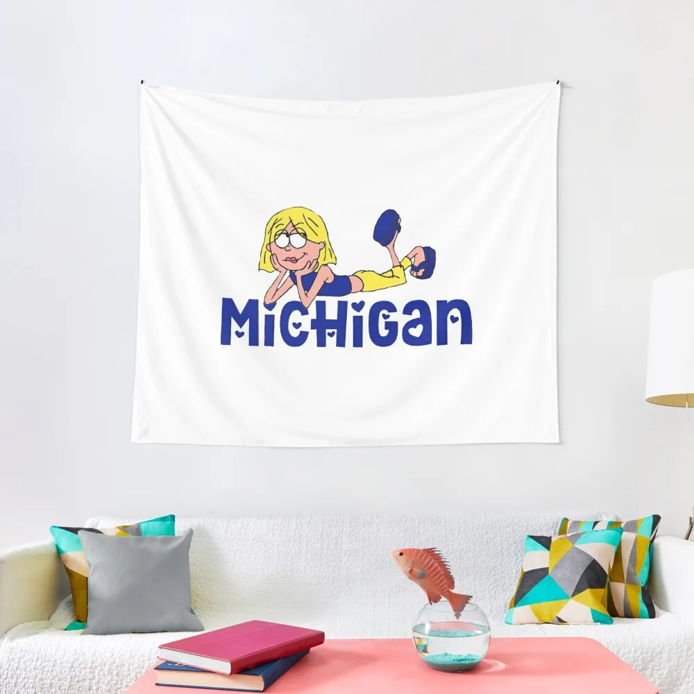 Lizzie McGuire Michigan Tapestry Custom Art Mural Nordic Home Decor Tapestry