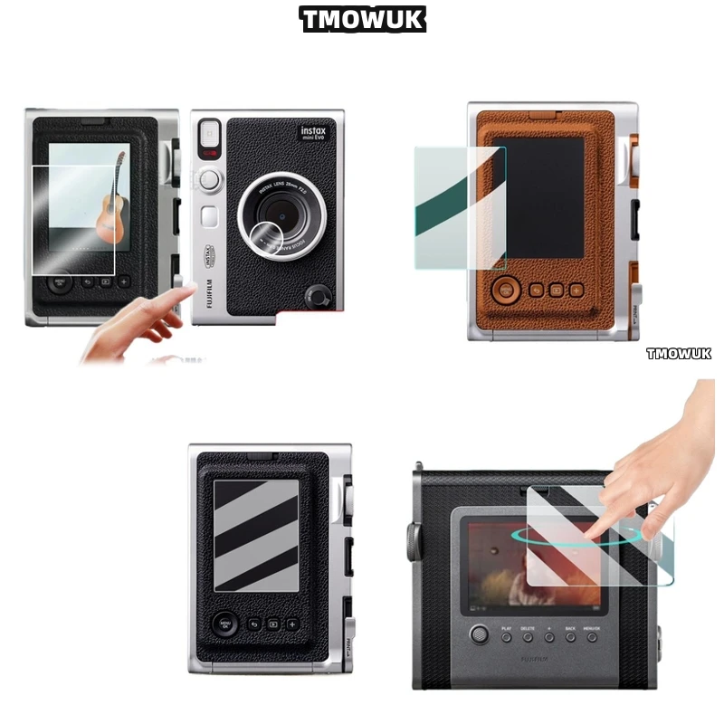 

For Fujifilm Instax WIDE EVO Mini Evo Enhanced Visibility Screen Protector, 9H Grade
