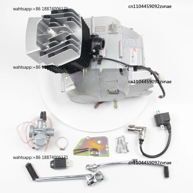 AX100 two-shot air-cooled engine assembly, two-wheel off-road motorcycle modified accessories original