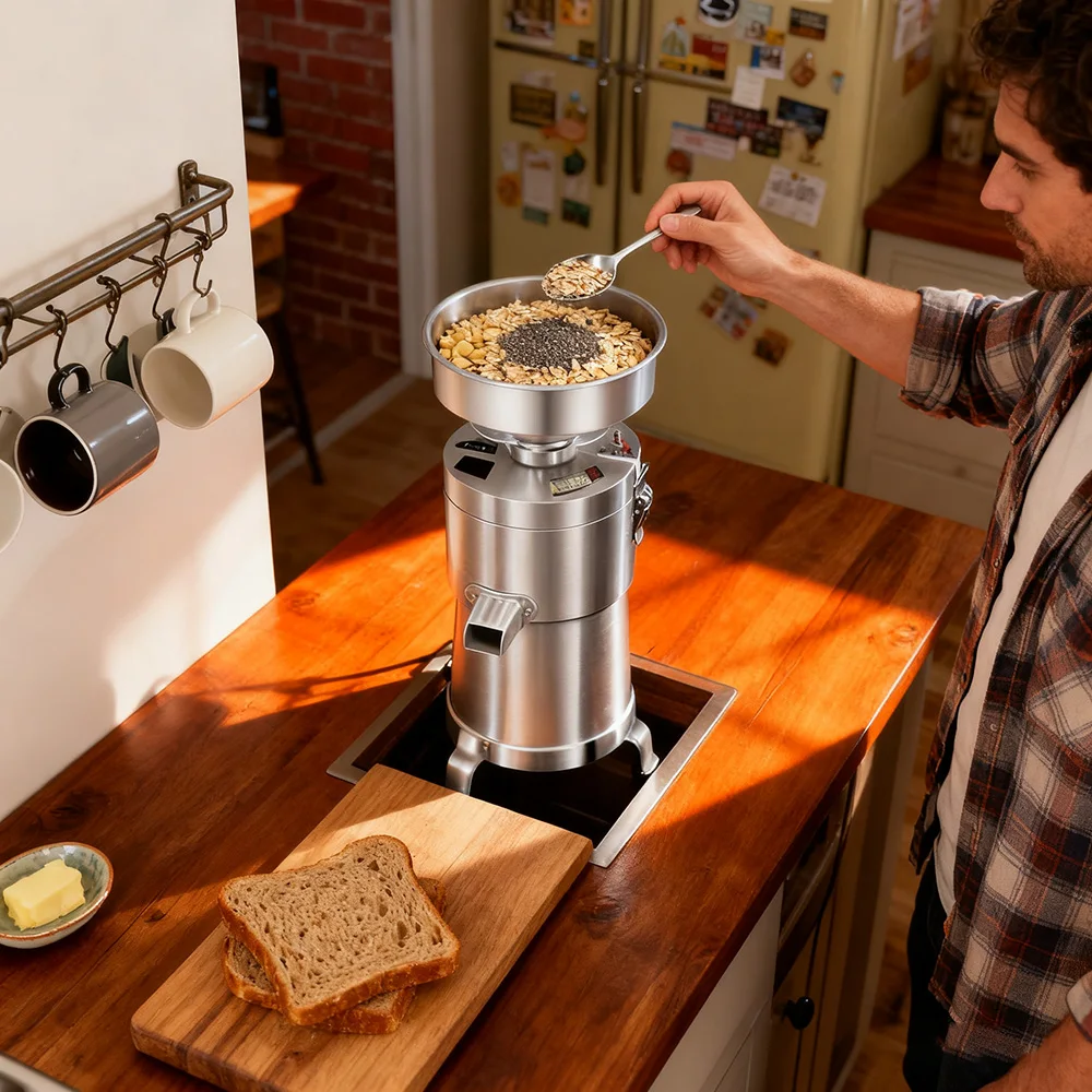 صانع حليب الصويا التجاري لا حاجة إلى فلتر ماكينة طحن حبوب الصويا الأوتوماتيكية لمطعم الإفطار المنزلي