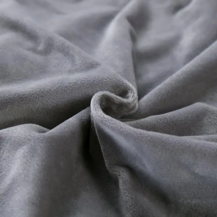 Soft Velvet Bed Cover With Hole Solid Color Beauty Bed Covers Massage Bed Cover For Hospital Hotel Beauty Salon