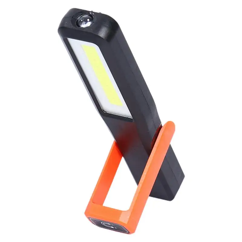 Led luz de trabalho lanterna magnética cob luz portátil usb tocha lâmpada de trabalho luz para visão noturna e iluminação da máquina-ferramenta