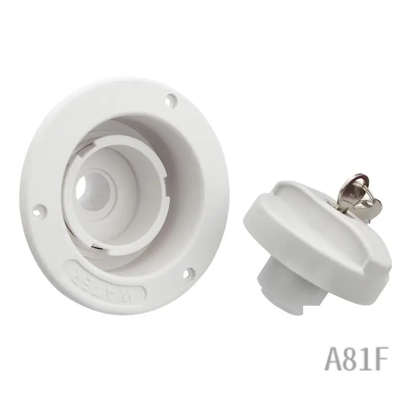 

Аксессуары для каравана, модифицированный гравитационный впускной отверстие для воды для автофургона с ключом, впускной люк для резервуара для воды, кемпер, прицеп, замок для дома